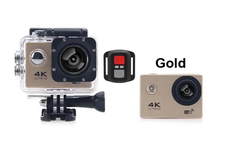 Экшн-камера Go sport camera 4 K Беспроводная С I Send Full HD Универсальная со всеми аксессуарами 16 МП для занятий водным велосипедом