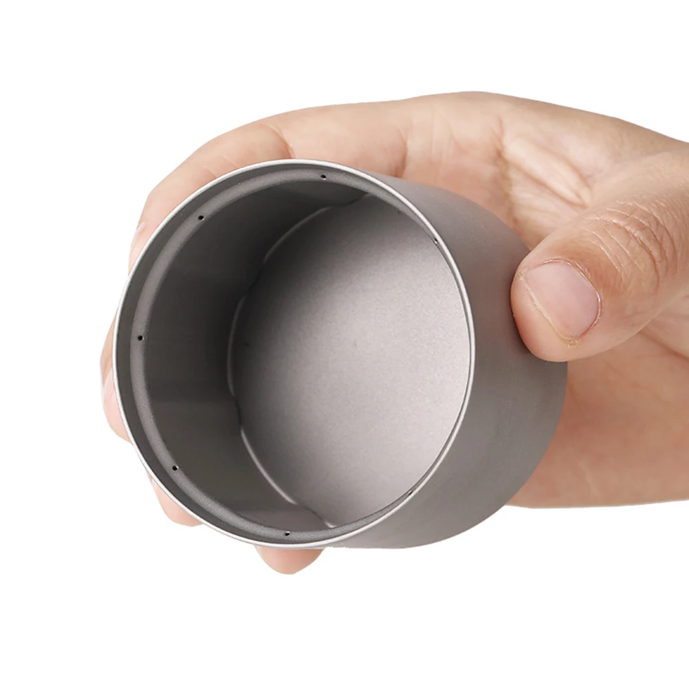 Спиртовая мини-плита легкая титановая спиртовая печь для жидкости кемпинга