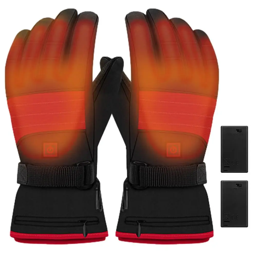 

Electric Heated Gloves Humanized Design Three Levels Temperature Adjustment For Winter Hiking Skiing Ice Fishing Motorcycles