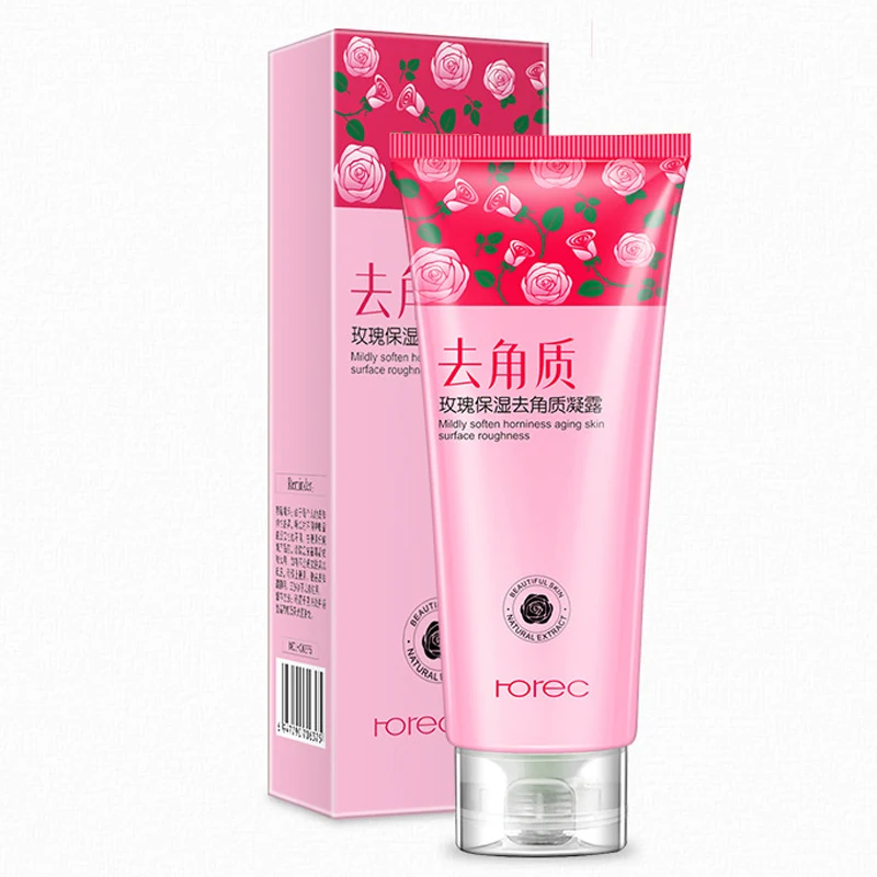 Отшелушивающий для лица пилинг гель-скраб глубокое очищение от угревой сыпи