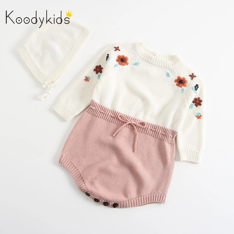 Koodykids 2020 боди для маленьких девочек трикотажный весенний комбинезон с