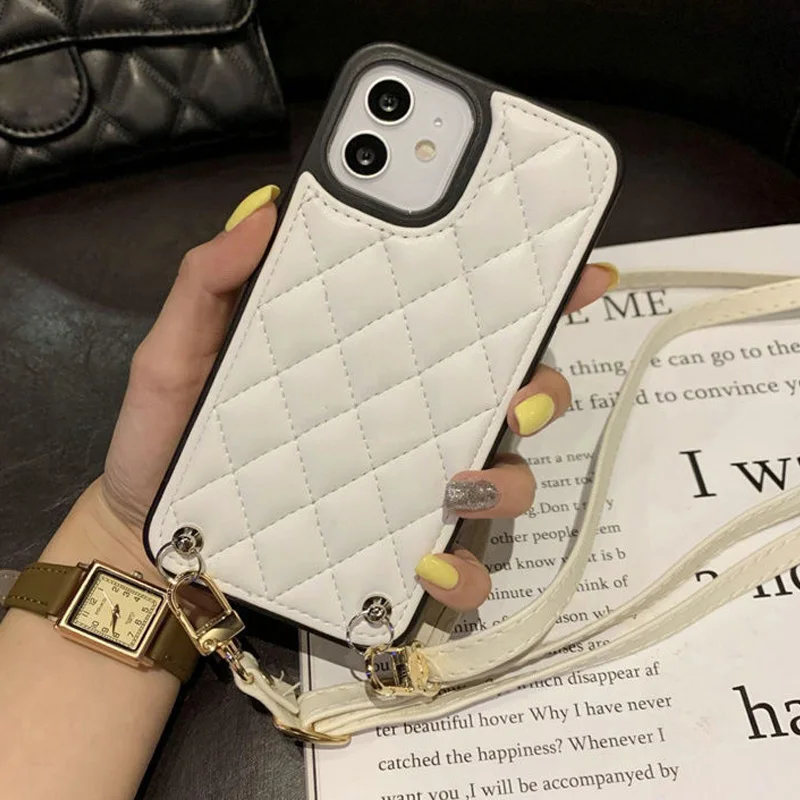 

Contact us Apple luxury phone case lanyard leather cross-body phone case bracelet 12pro max/11PRO MAX/XS MAX чехол на айфон 11