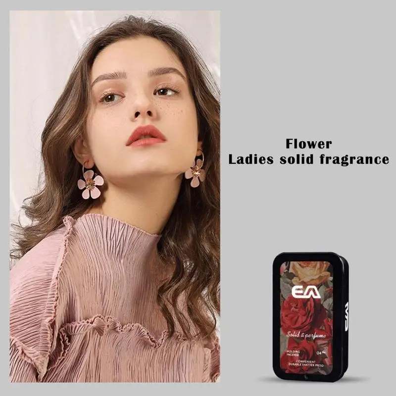 Твердый парфум портативный ароматизатор для женщин и мужчин твердый парфюм