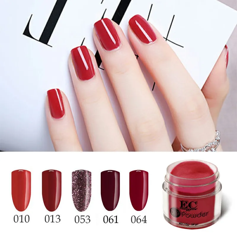 Galike Dip порошок акриловый лак для ногтей Черный Дизайн стартовый набор окунание