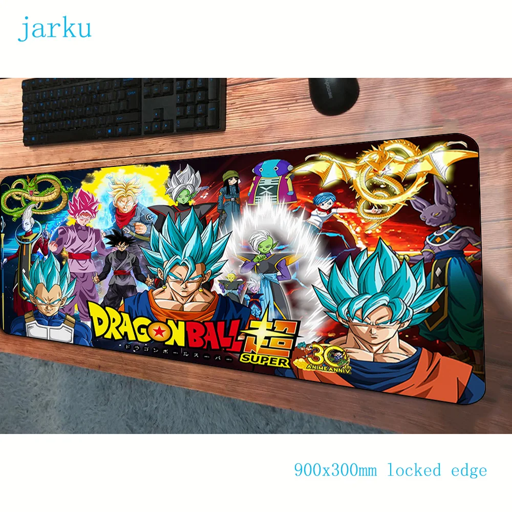 900x300x2 мм коврик для мыши Dragon Ball игровой коврик для мыши геймер Коврик для мыши высокого класса игровой компьютерный коврик для ноутбука игровой коврик