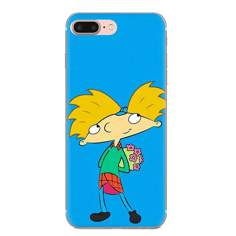 Hey Arnold для Galaxy Grand A3 A5 A7 A8 A9 A9S On5 On7 Plus Pro Star 2015 2016 2017 2018 мягкие прозрачные чехлы |