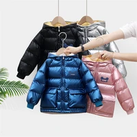 girls babys kids down jacket coat 2021 loose warm plus thicken winter autumn cotton%c2%a0outerwear hooded childrens clothing