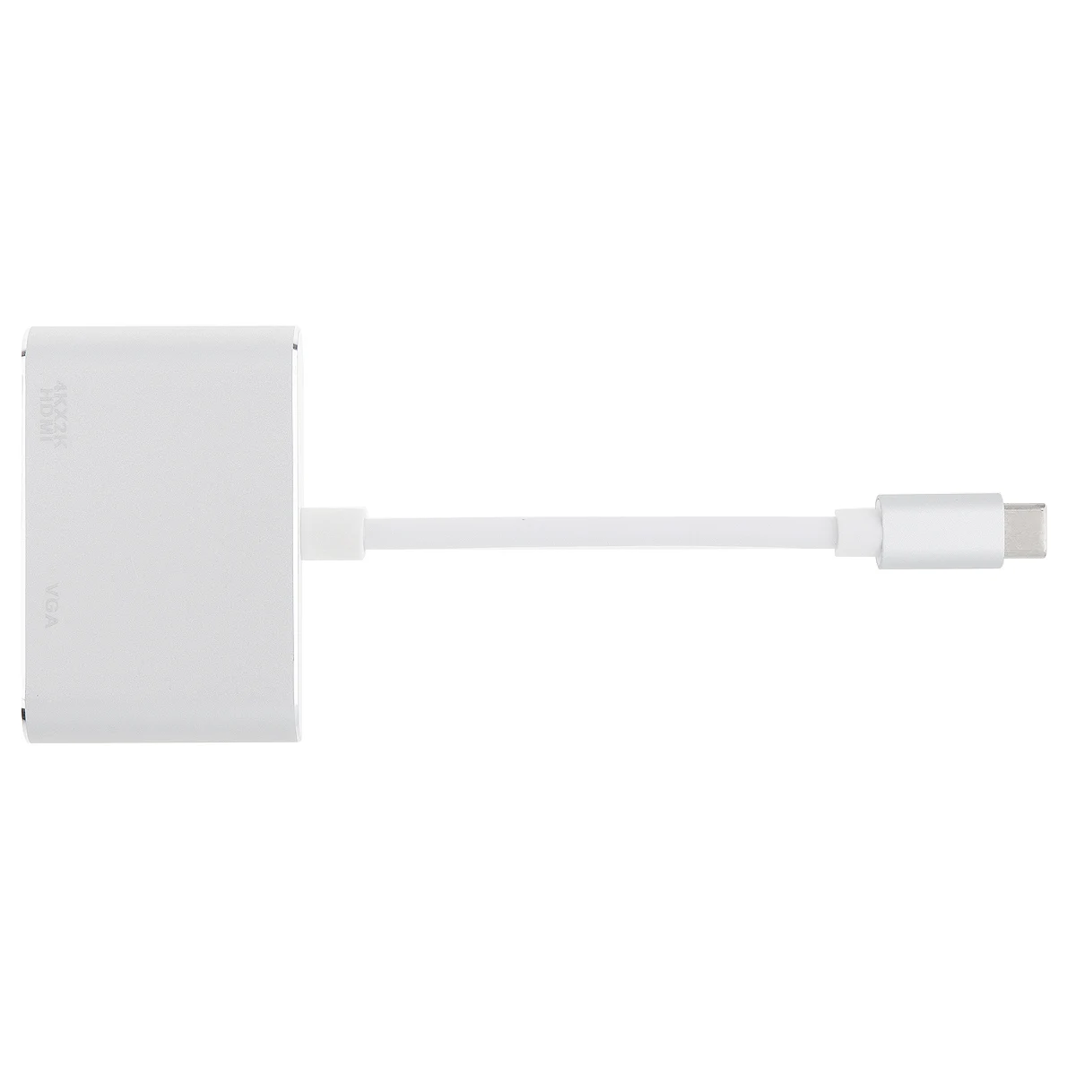 

Two in One Sliver Portable TypeC to HDMI / VGA Adapter Support TypeC Enabled Devices to HDMI/VGA Enabled Devices for Laptops