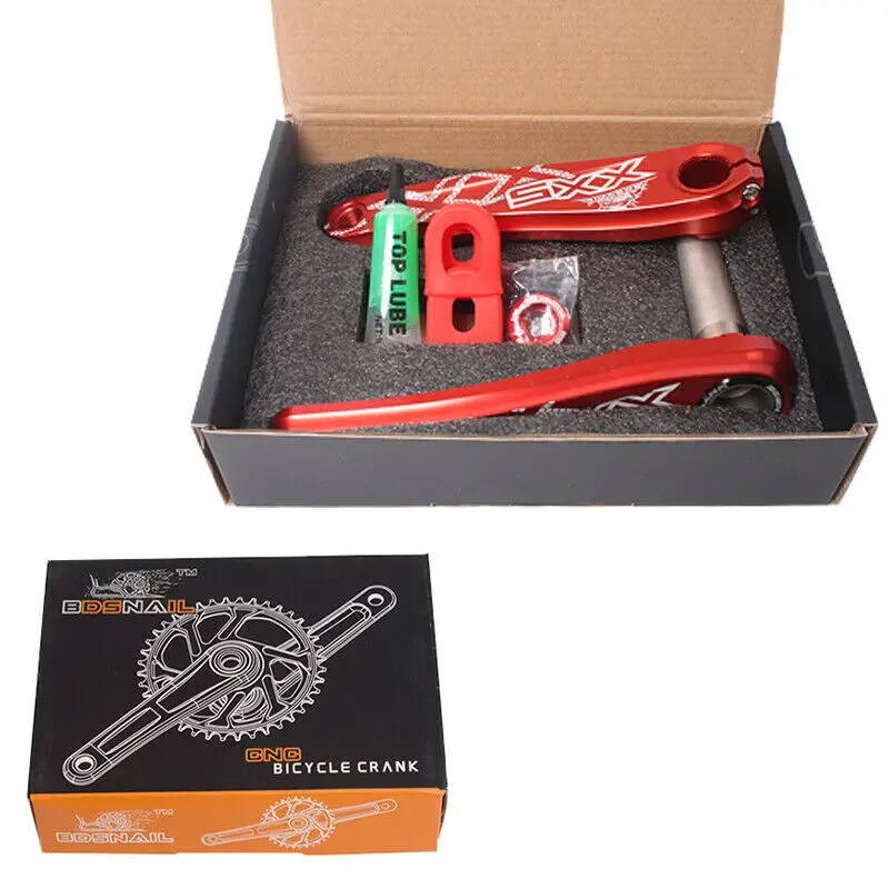 BDSNAIL узкая широкая цепь MTB GXP 170 мм Кривошип дорожный велосипед горный велосипед 34-40T Fit GXP XX1 X9 XO X01 шатун Смещение 1 мм
