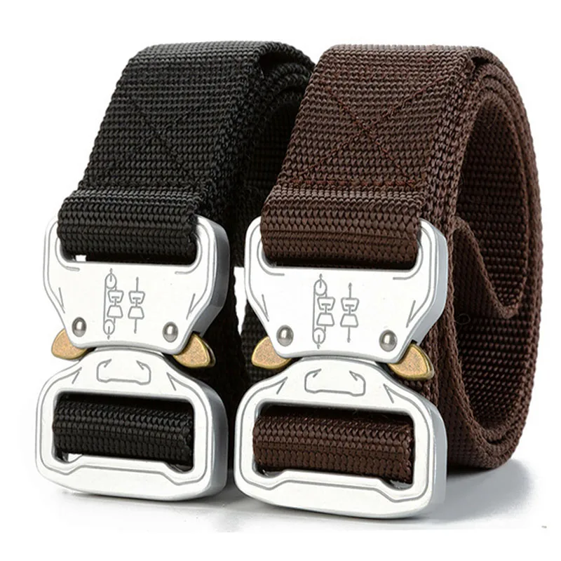 

Ремень в стиле милитари, длиной 3,8/115/125 см