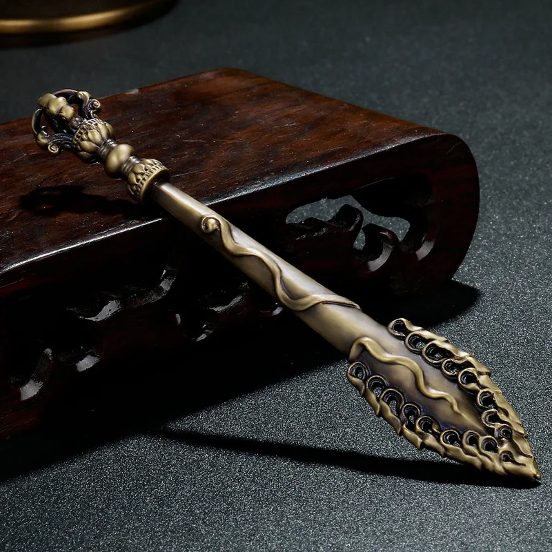 Медный Тибетский Ваджра Непал дзен буддизм украшения статуэтки поделки талисман