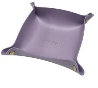 

Sundries Storage Box Home Desktop Plastic Box Cosmetic Storage Basket Kitchen Storage Basket PU Leather