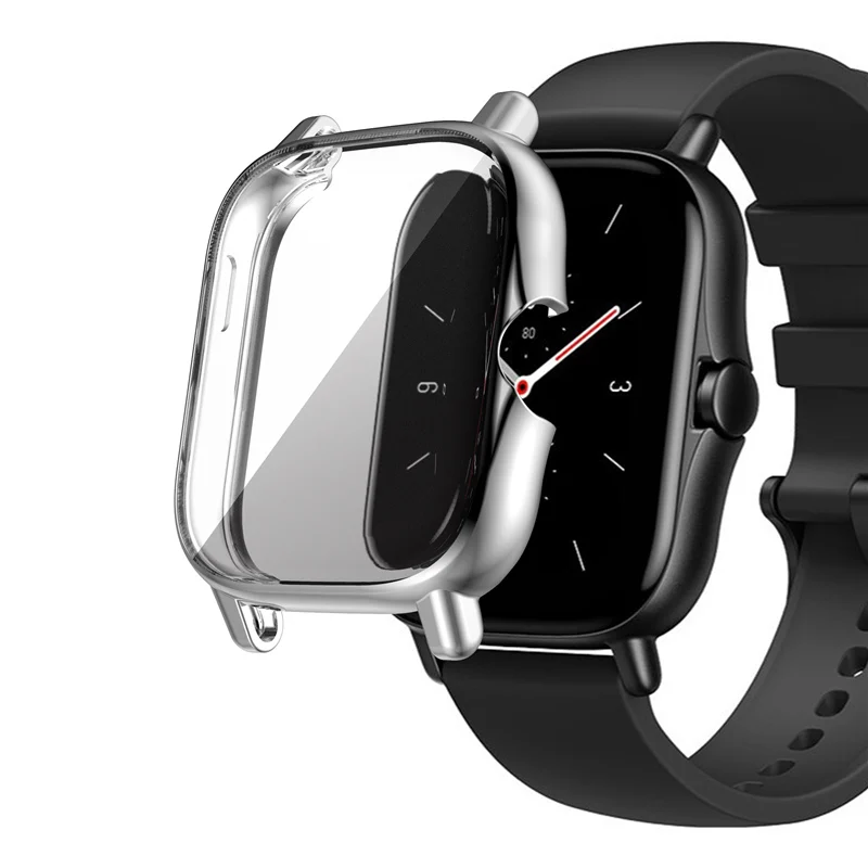 Защитный чехол из ТПУ для Amazfit GTS 2/GTS 3 защитный на весь экран Huami BIP/GTS2e/GTS3 часов |