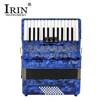 irin high quality accordion 26 key 48 bass accordion keyboard musical instrument toy for kids children beginner christmas gift