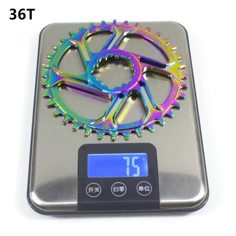 36T Велосипед GXP Chainring узкая широкая Цепь 32T 34T 36T 38T GXP Запчасти для Sram Aram XX1 X9 XO X01 - Цвет: 36T