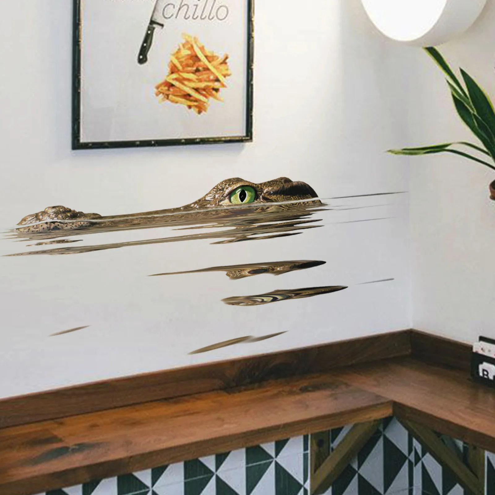 Самодельная прячущаяся Наклейка на стену для спальни гостиной ванной комнаты