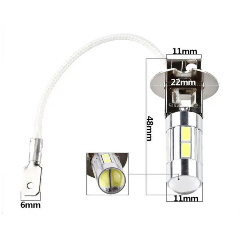 1 Вт Светодиодный светильник 12В дальнего света Сигнал поворота Стоп DRL задний