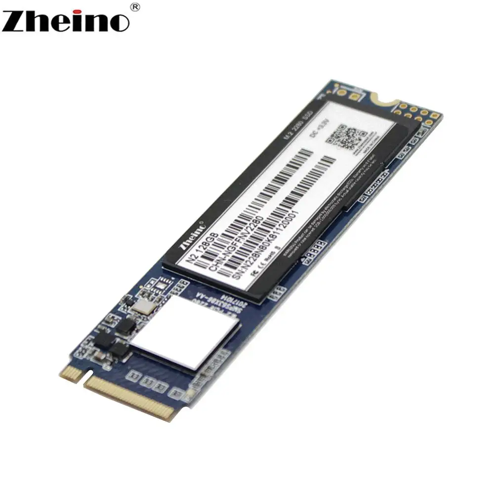 Zheino M.2 PCIe SSD N2 128 ГБ NVMe 2280 мм NGFF для ноутбука Внутренний твердотельный жесткий