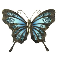 garden butterfly of wall artwork for home and outdoor decorations statues miniatures sculptures