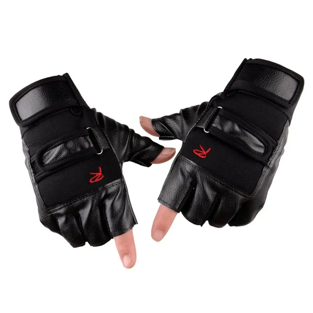 Pro Weight Lifting Gym Cycling Gloves Exercise Sport Fitness Guantes Sports Bike Leather Motorcycle Gloves