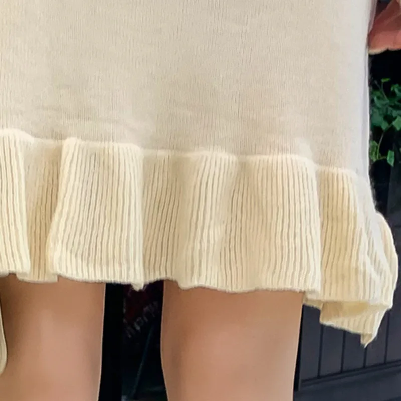 

2 piece set women outfits 2020 New autumn crop top pullover vest dress set Casual Suit two piece set women clothes chandal mujer