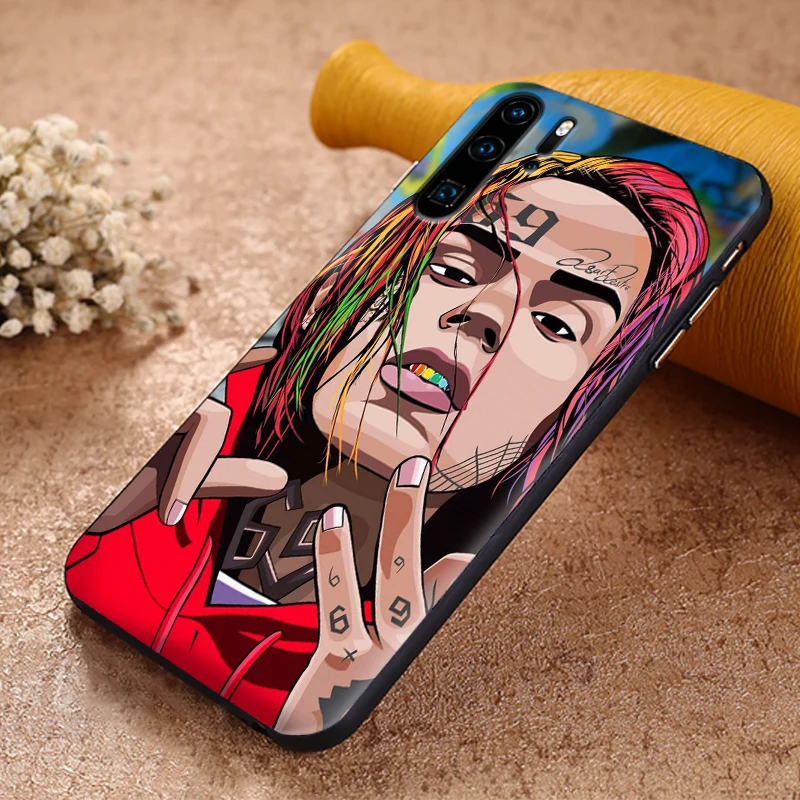 69 SixNine 6ix9ine мягкий силиконовый телефон чехол для huawei P10 P20 2019 P8 P9 Mini P30 LITE P Smart Z 2018 Pro