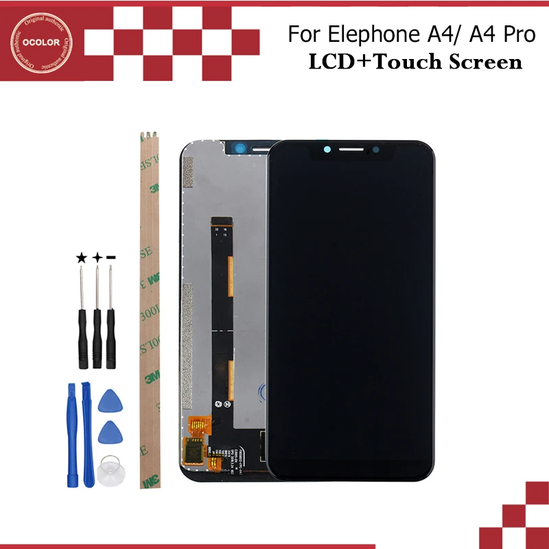 Ocolor для Elephone A4 lcd дисплей и сенсорный экран 5,8" Аксессуары для мобильных телефонов для Elephone A4 Pro lcd+ инструменты и клей