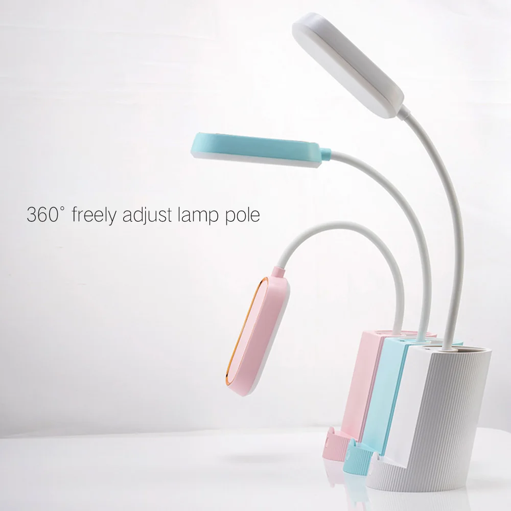 

LED Desk Lamp Study Lamp Foldable Desktop USB Table Lamp For Home Office Bed Side Night Reading Light Table Lamp