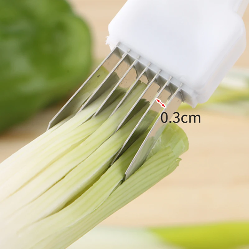 1 шт. репчатый резак для овощей многоразовый измельчитель нож кухни инструменты