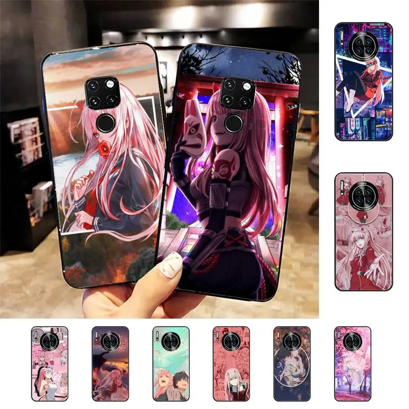 

Zero Two Darling in the FranXX Phone Case For Huawei Nova 3I 3E mate20lite 20Pro 10lite Luxury funda case