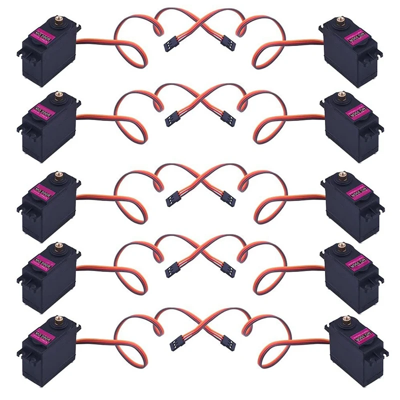 Сервомотор 10 шт. MG996R металлический зубчатый крутящий момент цифровой