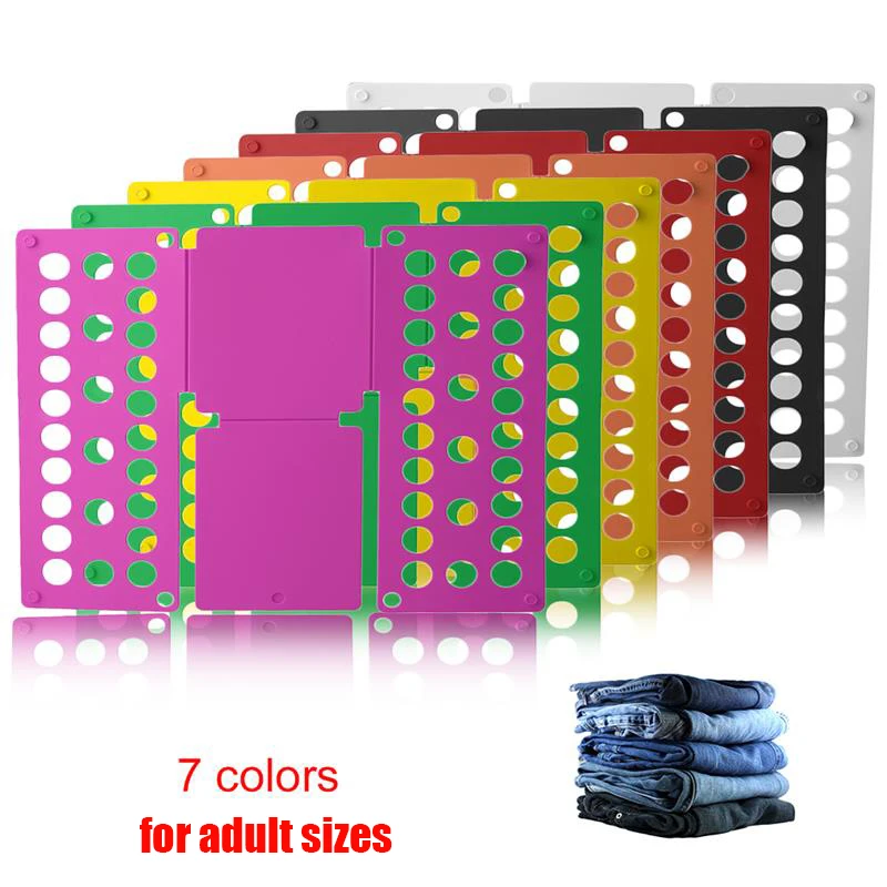 Качественная Волшебная одежда футболки джемперы органайзер быстро складывается