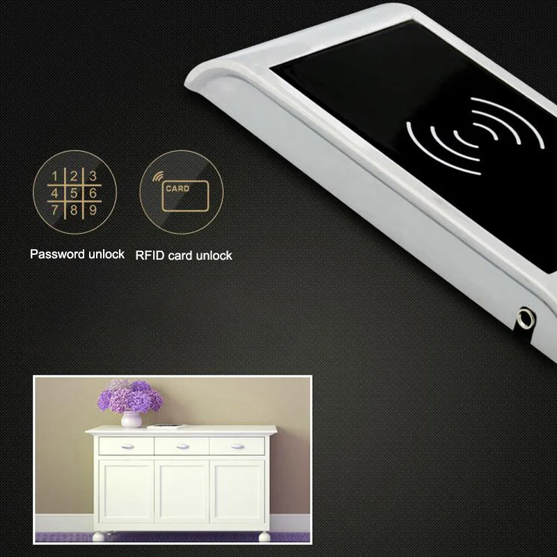 Smart security lock digital combination wardrobe with RFID bracelet | Обустройство дома