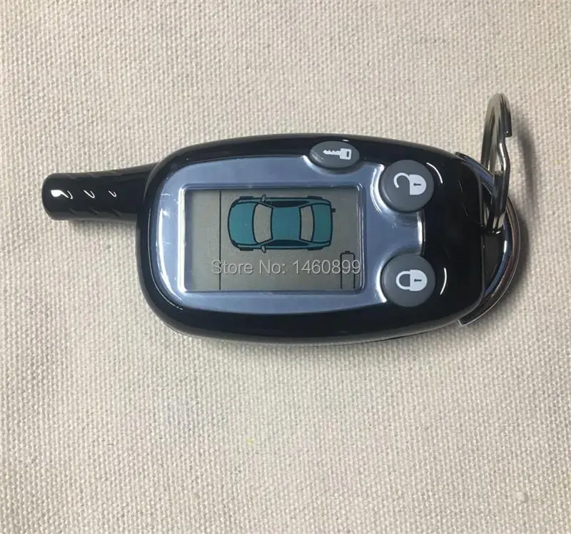 Двухстороннее ZX1060 ЖК дисплей пульт дистанционного управления брелок для ключей