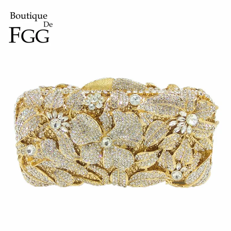 Женский клатч с кристаллами в металлической коробке для свадьбы|party clutch|rhinestone