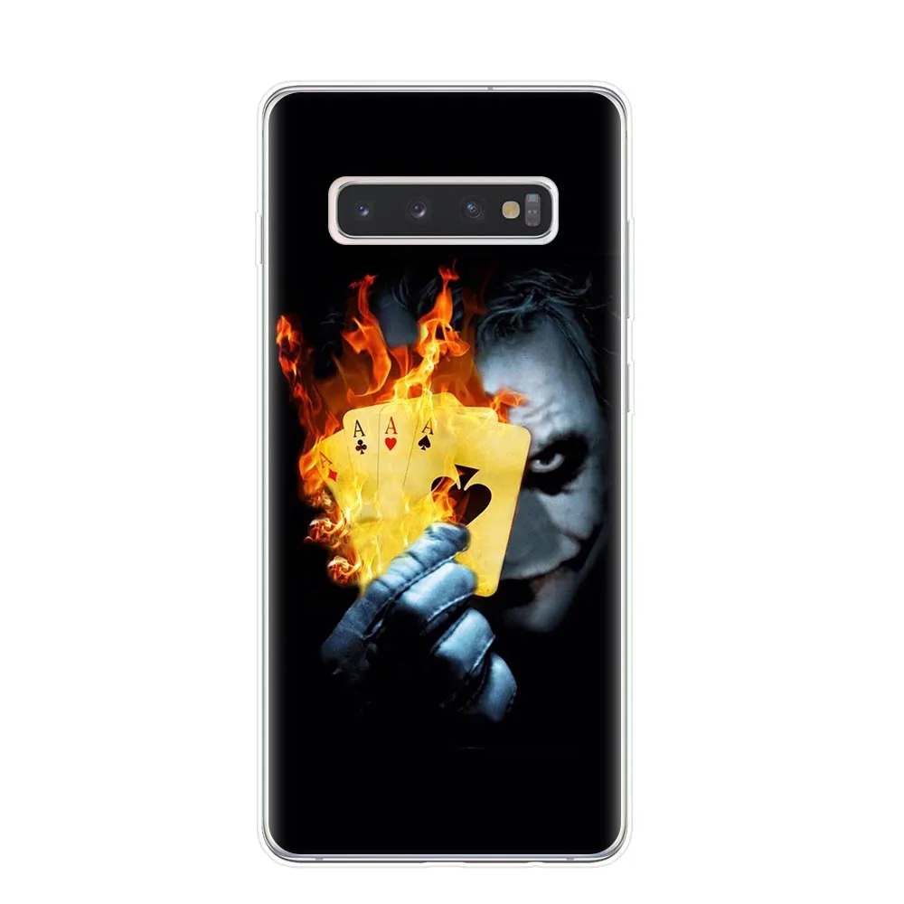 Joker Joaquin Phoenix Мягкий ТПУ силиконовый чехол для телефона для Coque samsung S10 S9 S8 Plus S6 S7 Edge S10E Lite 5G Capa