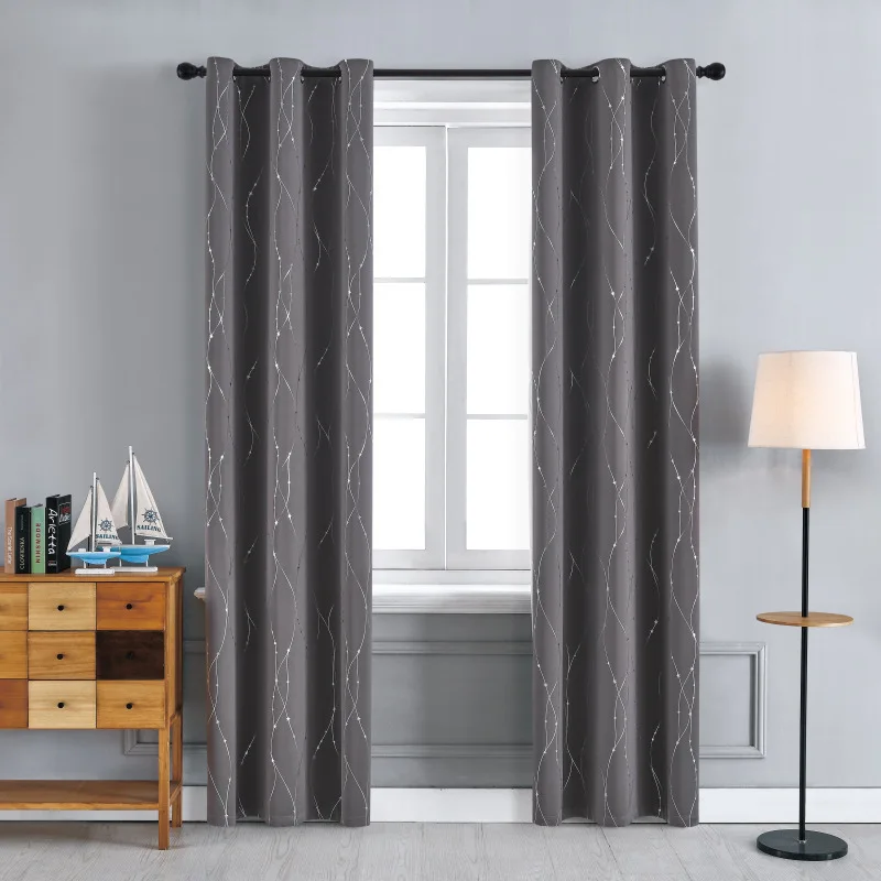 

Inya Modern Blackout Curtains For Living Room Bedroom Finished Drapes For Window Treatment Blackout Blinds Panels Decorative