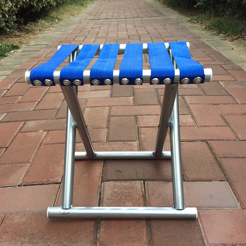 Новая Складная Стальная Круглая трубка Maza маленькое сиденье большой портативный