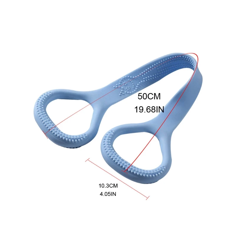 

X5QF Resistant Bands for Women, Figure 8 Shape Workout Bands Resistance Fitness Elastic Bands for Exercise, Pull up Bands