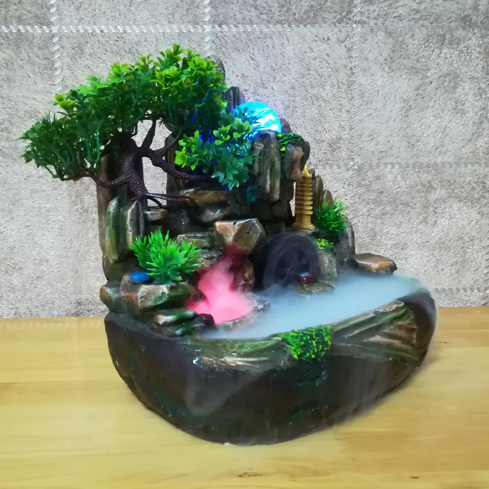 Фонтан для воды Фэн Шуй ремесла медитации в помещении помогает увлажнителю