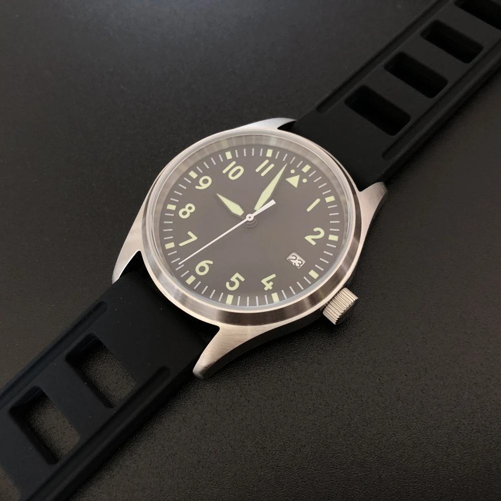 Топ люкс Дайвинг резиновые мужские пилотные часы C3 светящаяся указка 200 м