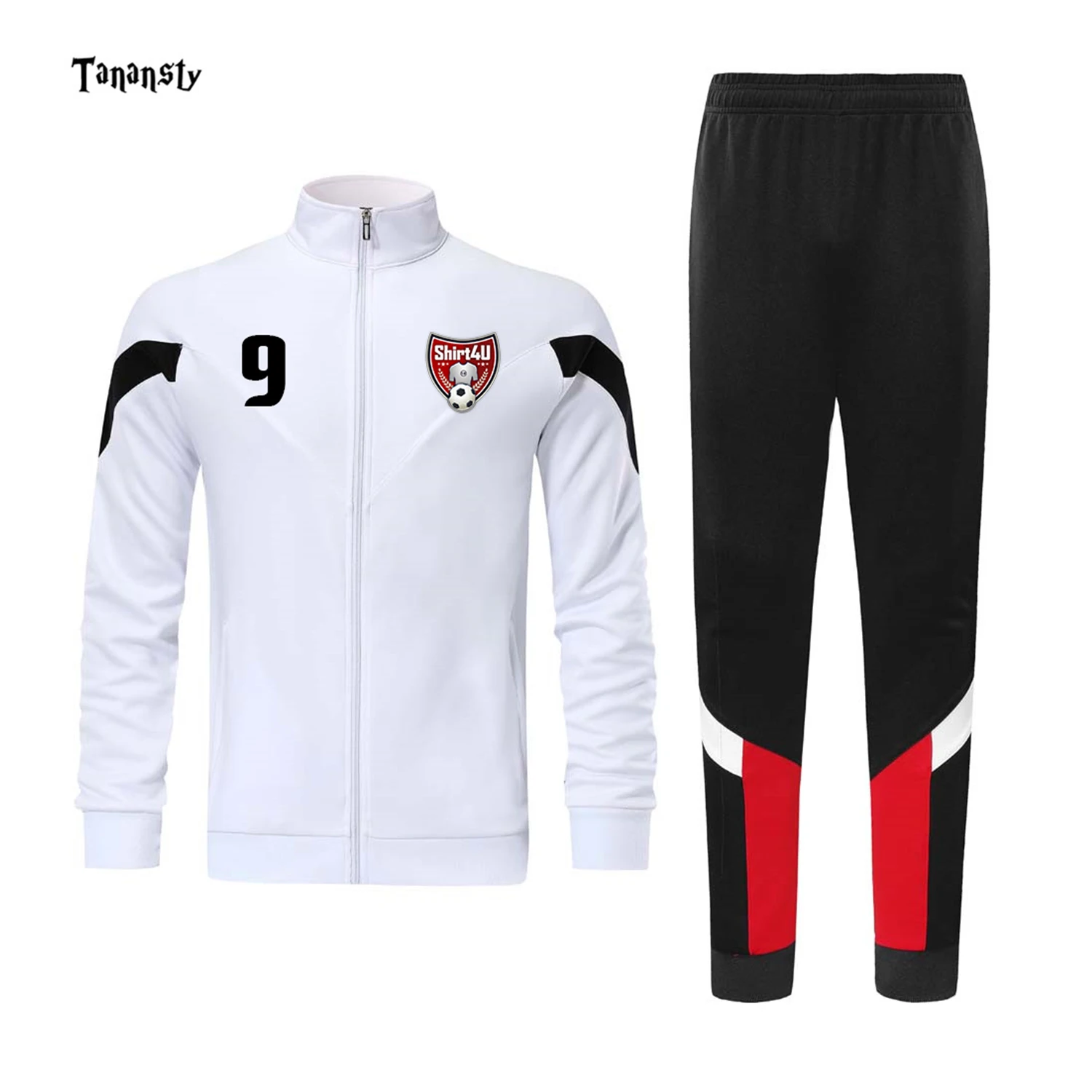 

Спортивный костюм с длинным рукавом для мужчин и женщин, униформа футбольного клуба, Survete, Мужская футболка, комплект для бега для взрослых, ...