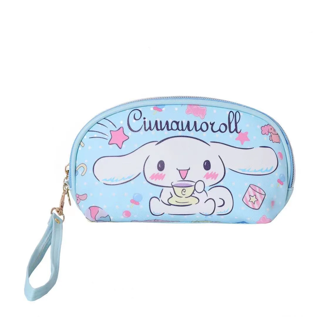 Sanrio кошелек для монет на молнии из искусственной кожи Hello Kitty Kuromi чехол карандашей