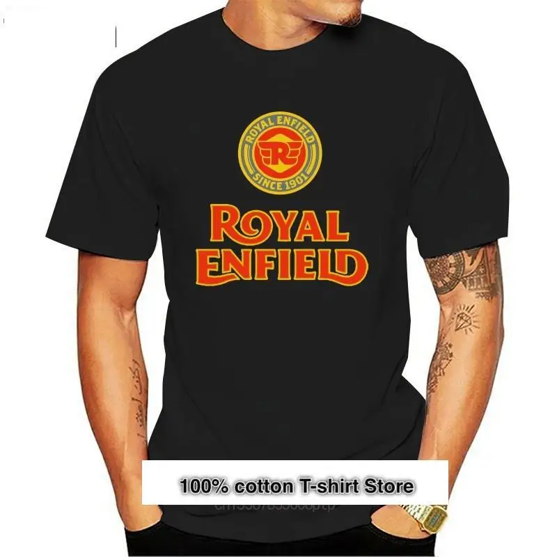 

Camiseta clásica para hombre con Logo Royal Enfield