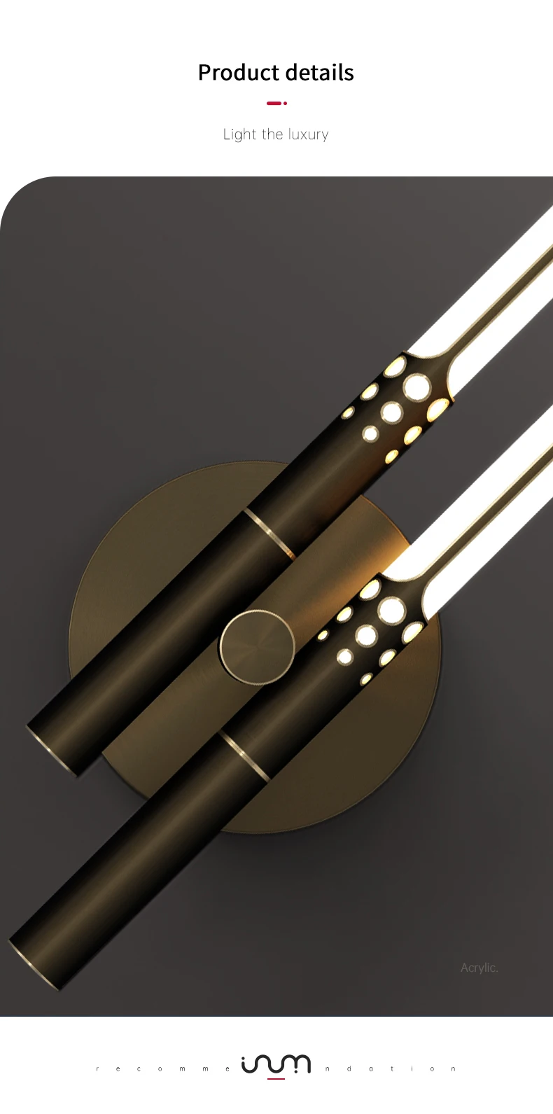 Modern Copper Design LED Wall Lamp For Living Room Bedroom Bedside Corridor Aisle Sconce Light Gold Indoor Decoration Fixture wall sconces for living room