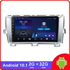 Автомагнитола на Android 10,1, мультимедийный MP5-плеер для Toyota Prius 30, левая модель 2009-2013, навигация, GPS навигация, видео