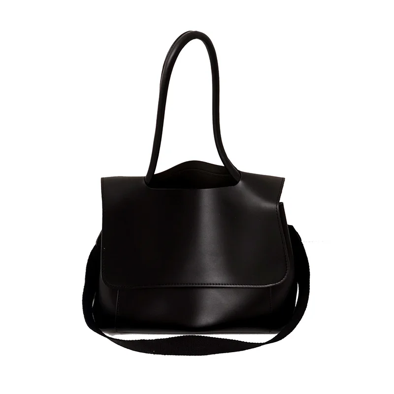 

Composite Bag High Capacity PU Leather Handbags for Women 2021 Winter Designer Vintage Big Shoulder Bag Trending Tote Handbags