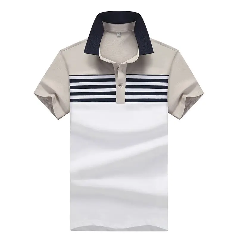 

doxvhd 100% Cotton Polo Shirt Men 2019 Brand Shirts For Man Short Sleeve Summer Fashion Clothing Mens Polos tops