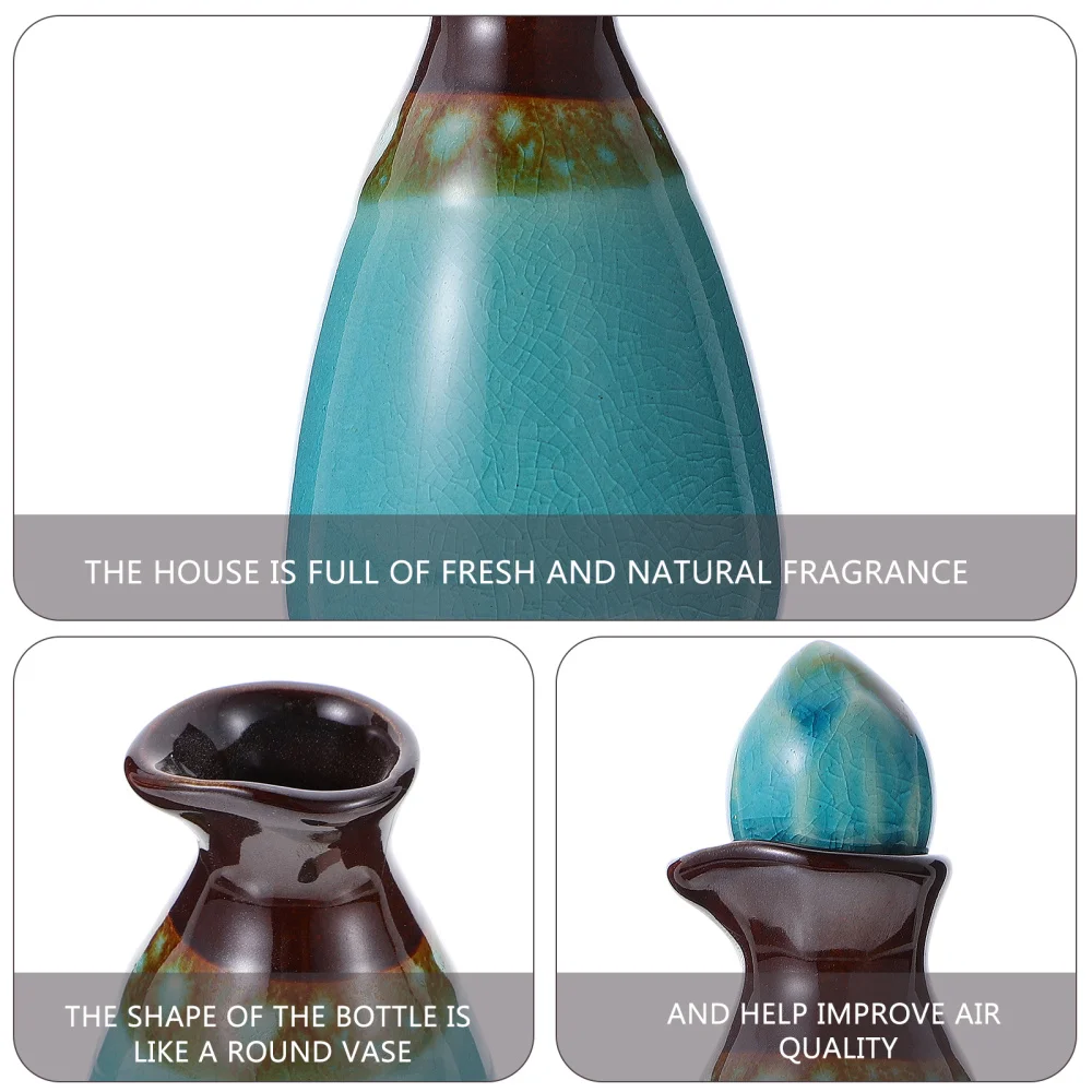 

80ml Ceramic Essential Oil Pot Beauty Salon Essential Oil Dispenser Container