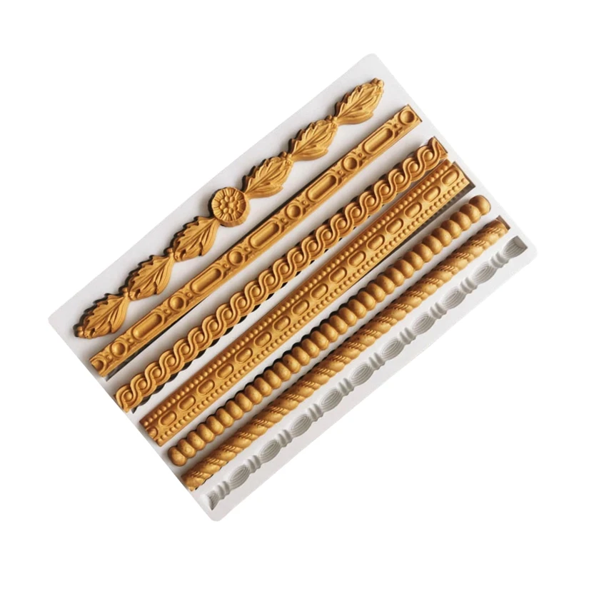 Силиконовая форма для шнурков Φ|Формы тортов| |